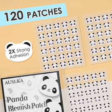 AUSLKA Panda Patch expresiones panda, añade un toque lúdico al cuidado