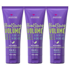 Aussie hair gel 7 oz triple pack adds lift, texture, and lasting shine for flexible styling.