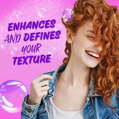 Aussie Sprunch curls-definition highlights defined curls with lasting control.