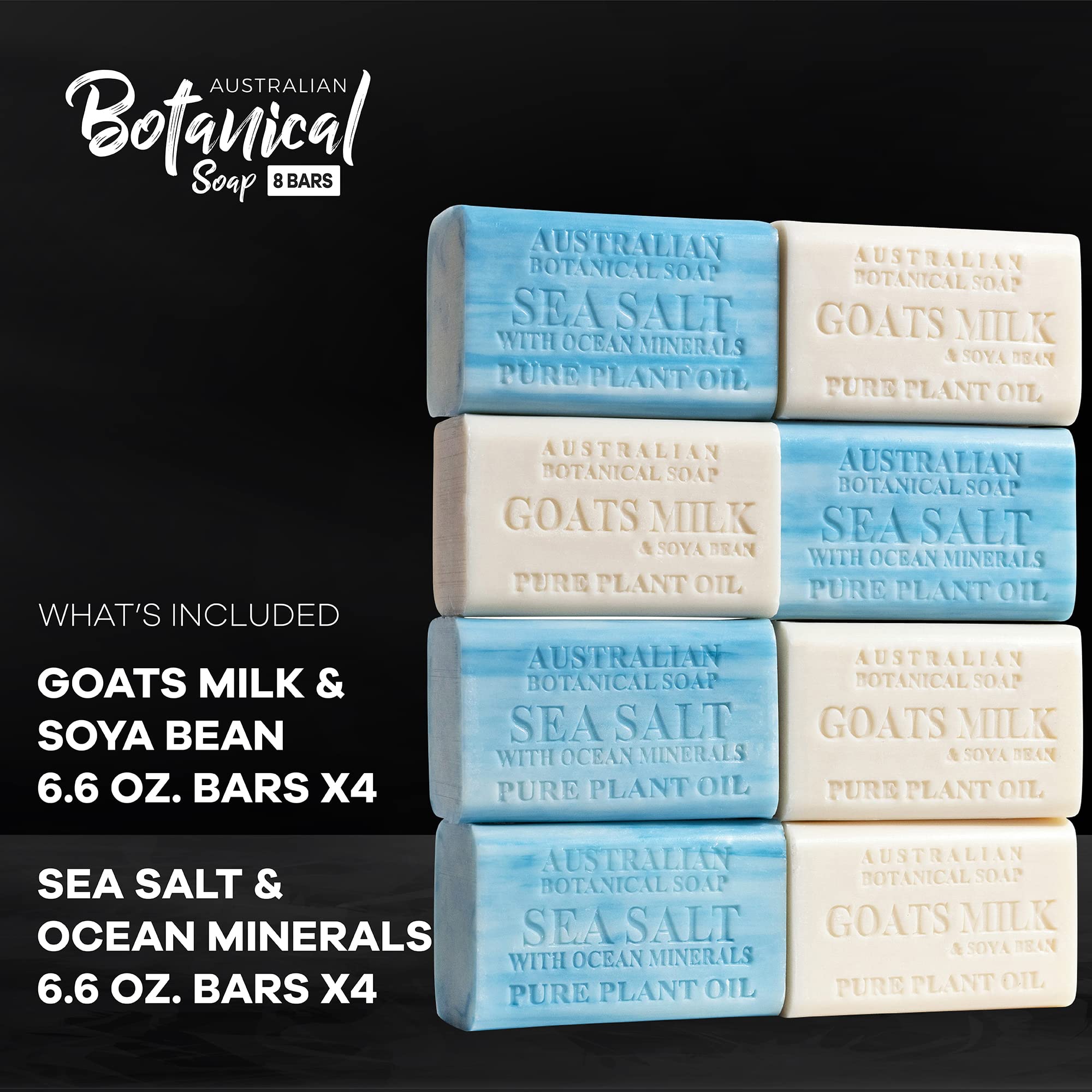 Regalo ideal de Australian Botanical Soap para hombres, presentación sobria y práctica.