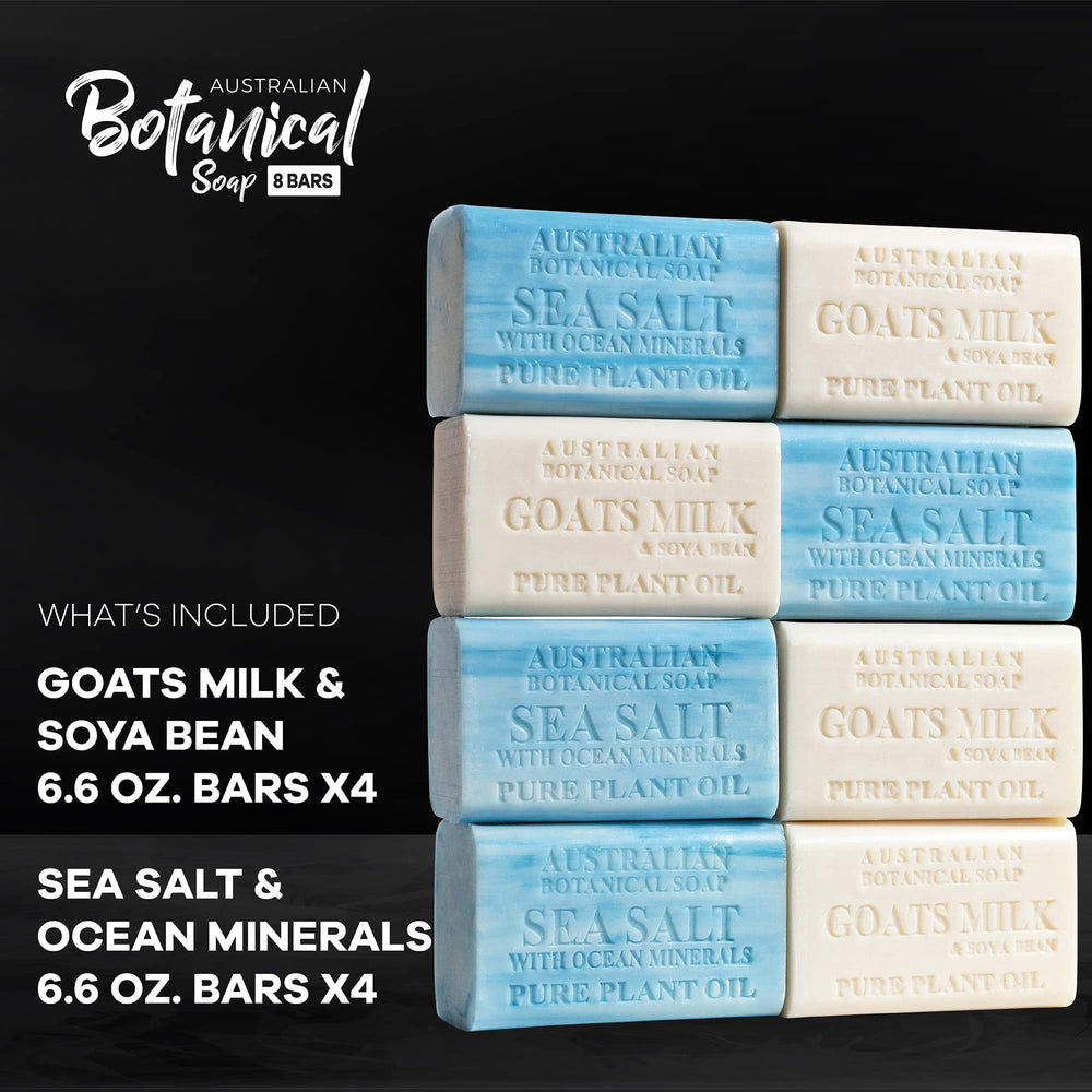 Regalo ideal de Australian Botanical Soap para hombres, presentación sobria y práctica.