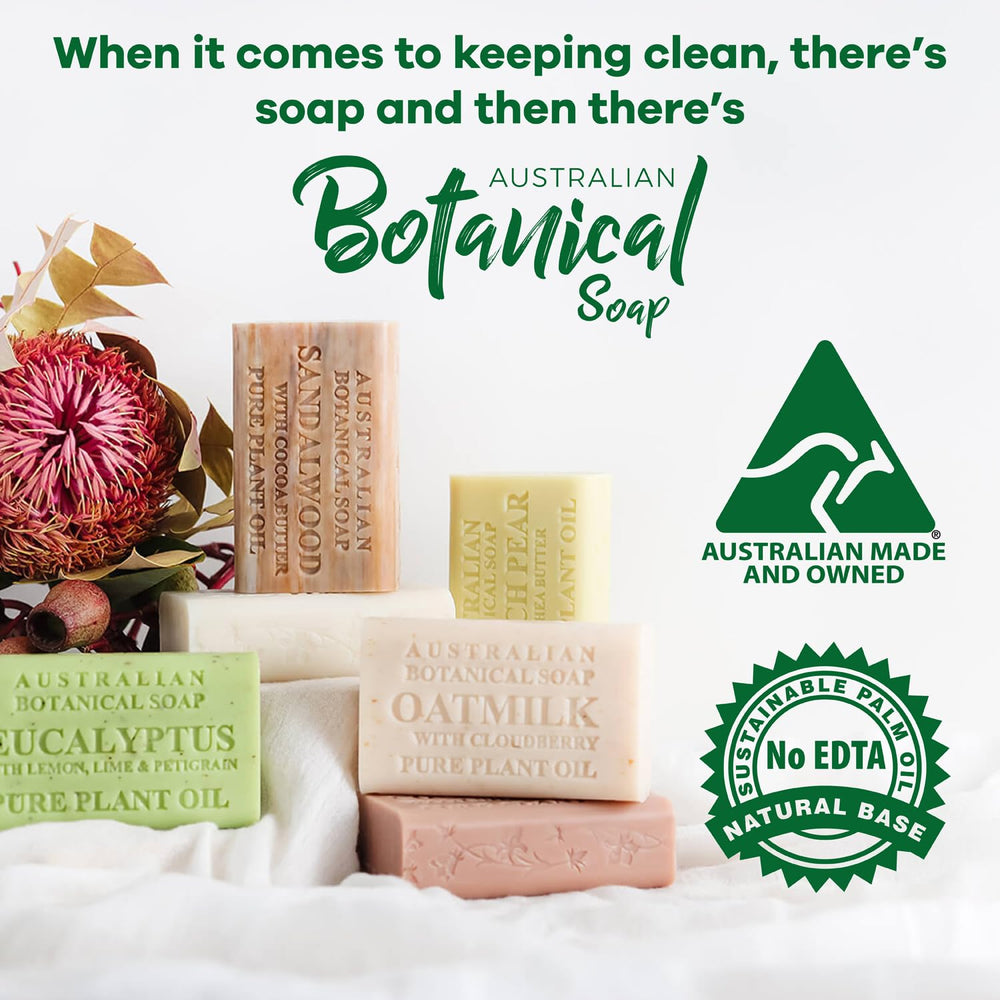 Australian Botanical Soap barra-jabon-leche-de-cabra piel suave tras limpieza