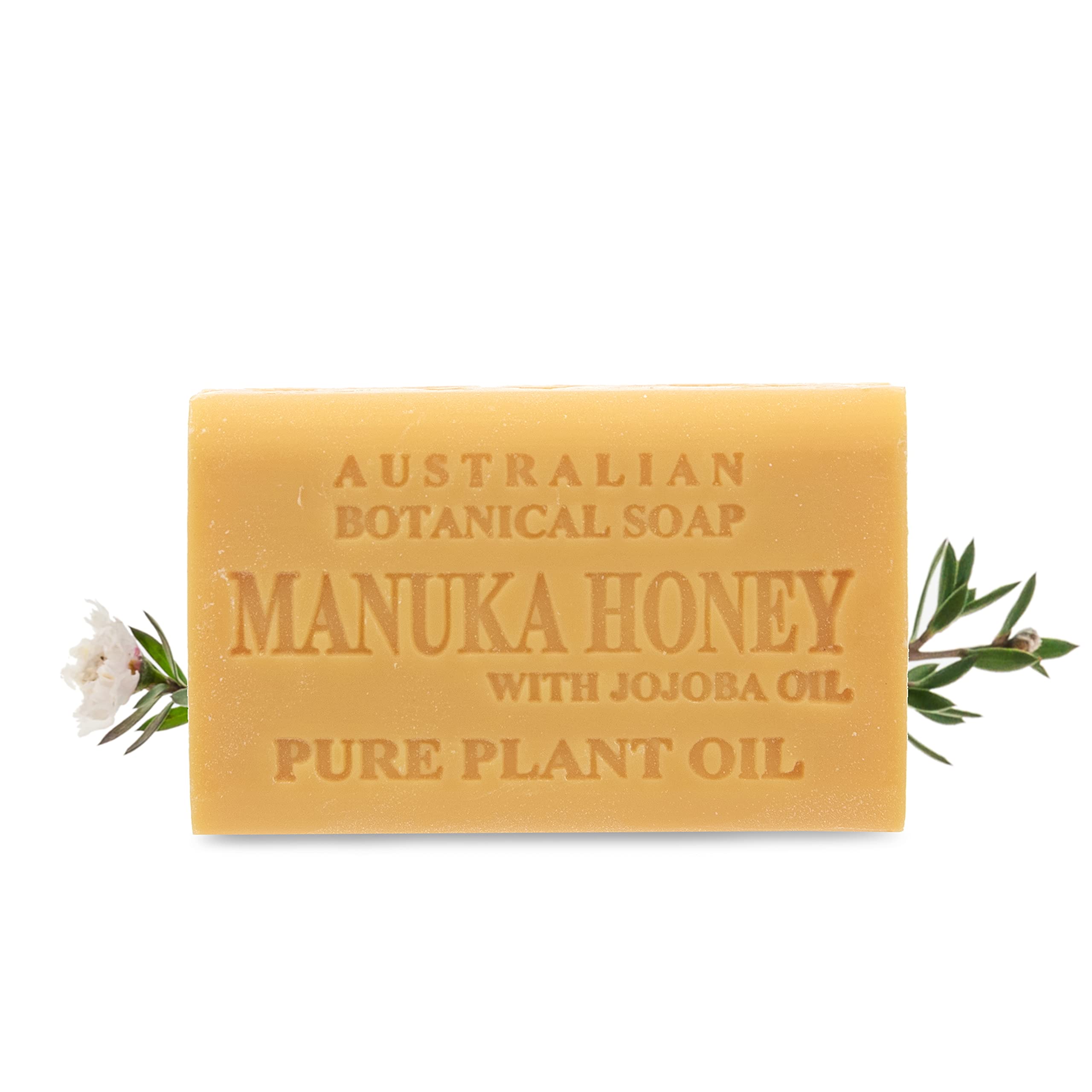 Barra Australian Botanical Soap Manuka miel con jojoba para piel suave