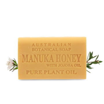 Barra Australian Botanical Soap Manuka miel con jojoba para piel suave