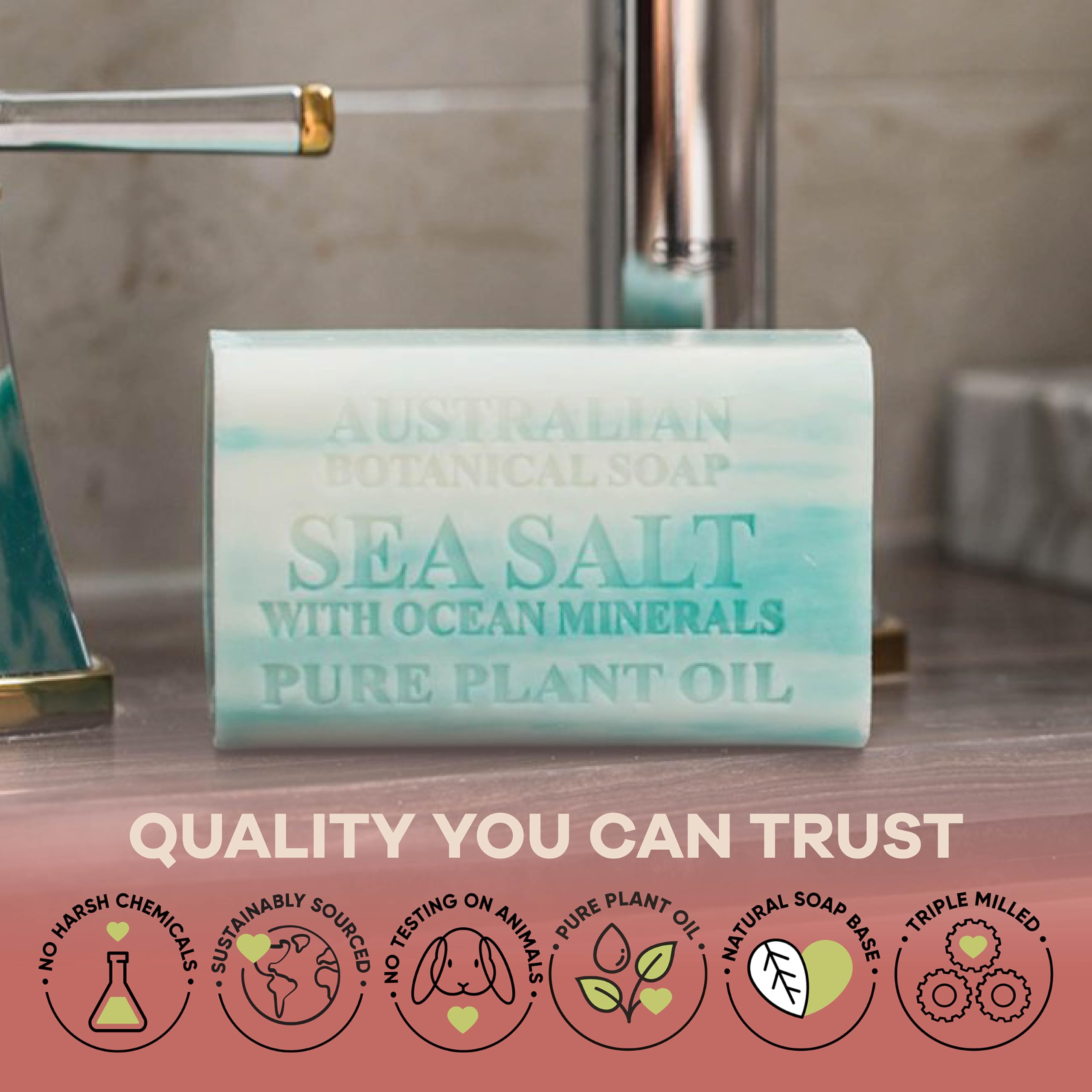 Australian Botanical Soap, experiencia de ducha diaria con barra en la bañera