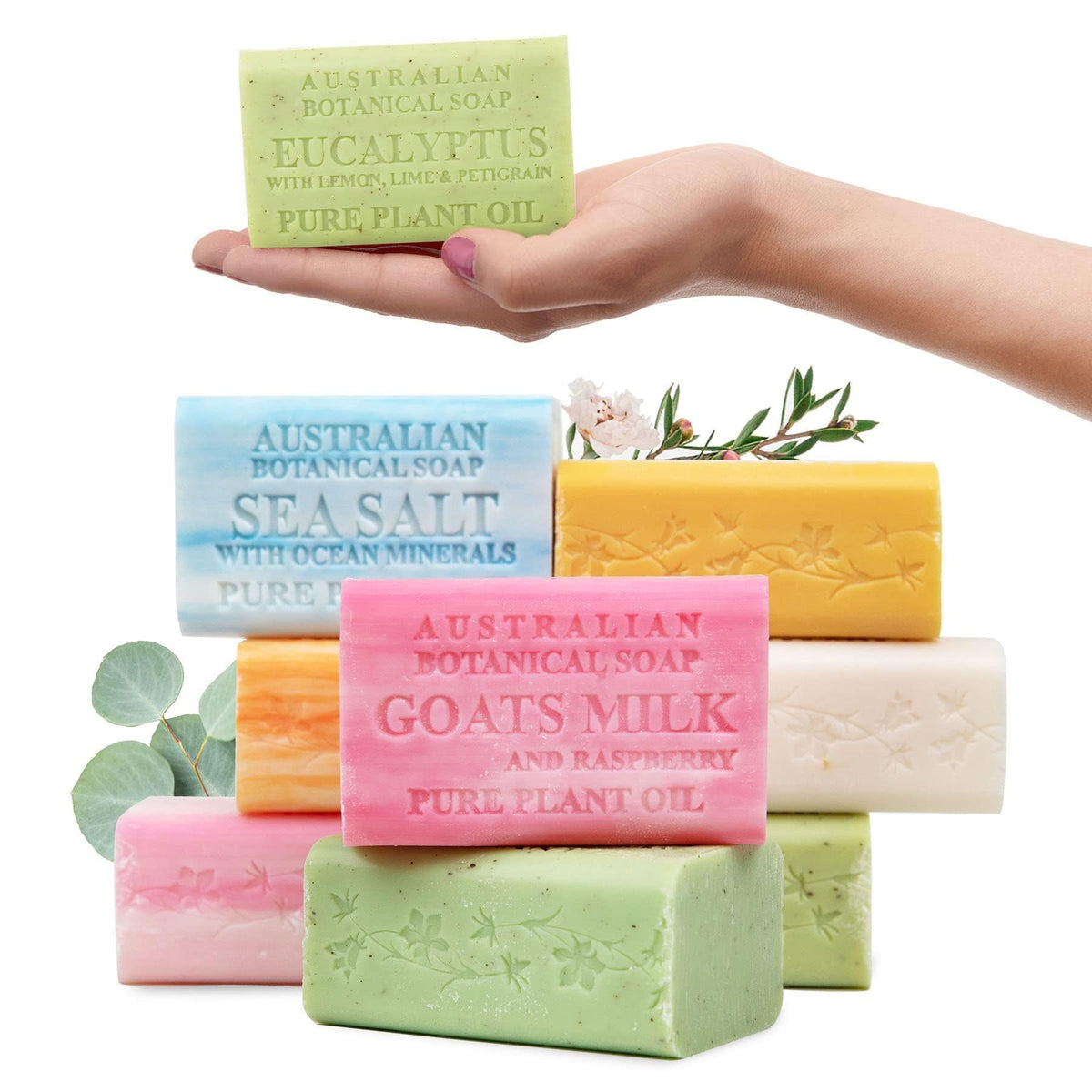 Australian Botanical Soap – Lait de chèvre et soja, hydratation longue durée.