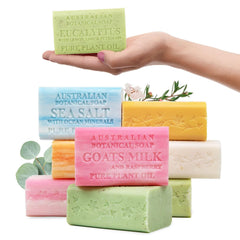 Australian Botanical Soap – Lait de chèvre et soja, hydratation longue durée.