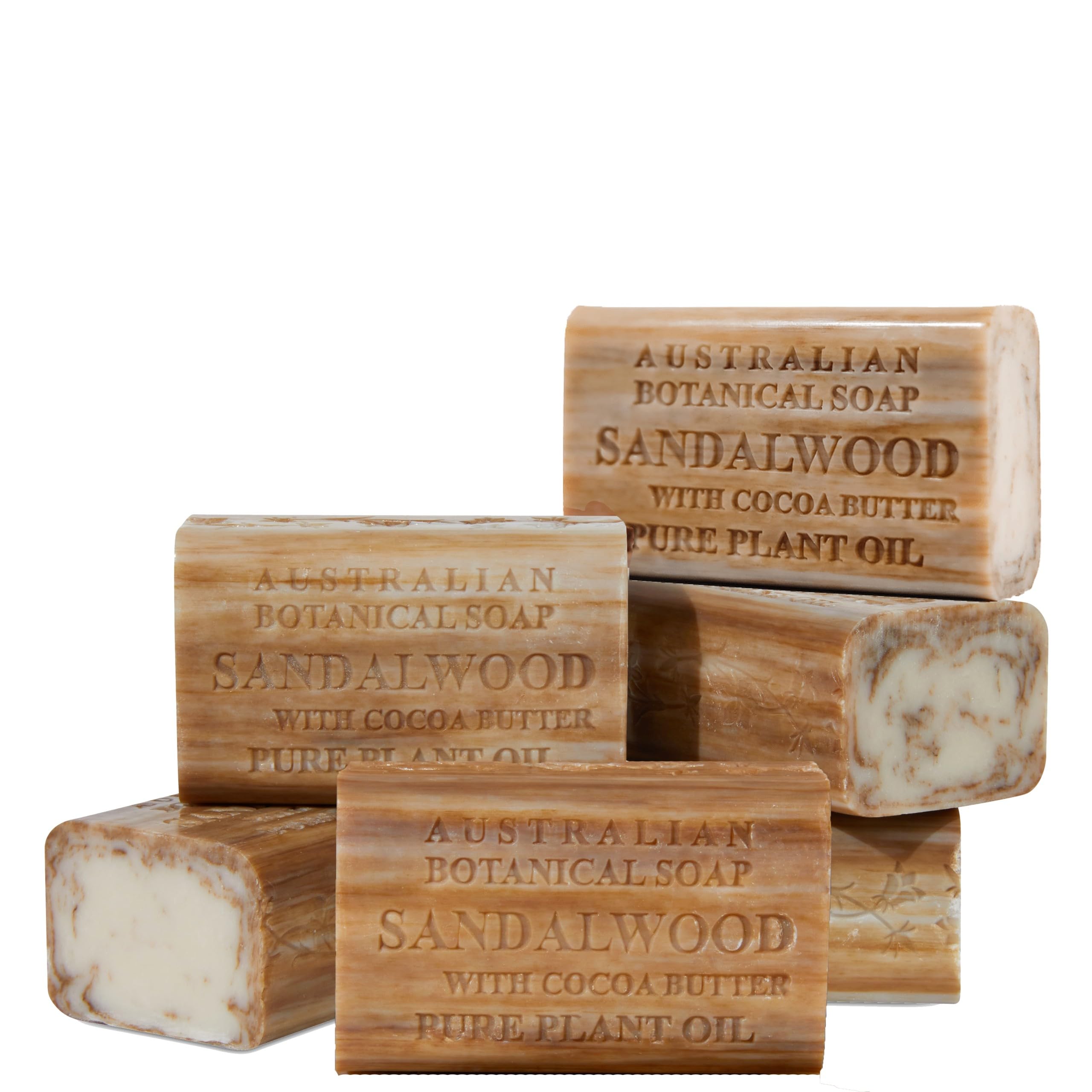 Australian Botanical Soap savon-santal-avec-beurre-cacao, parfum chaleureux et hydratation douce
