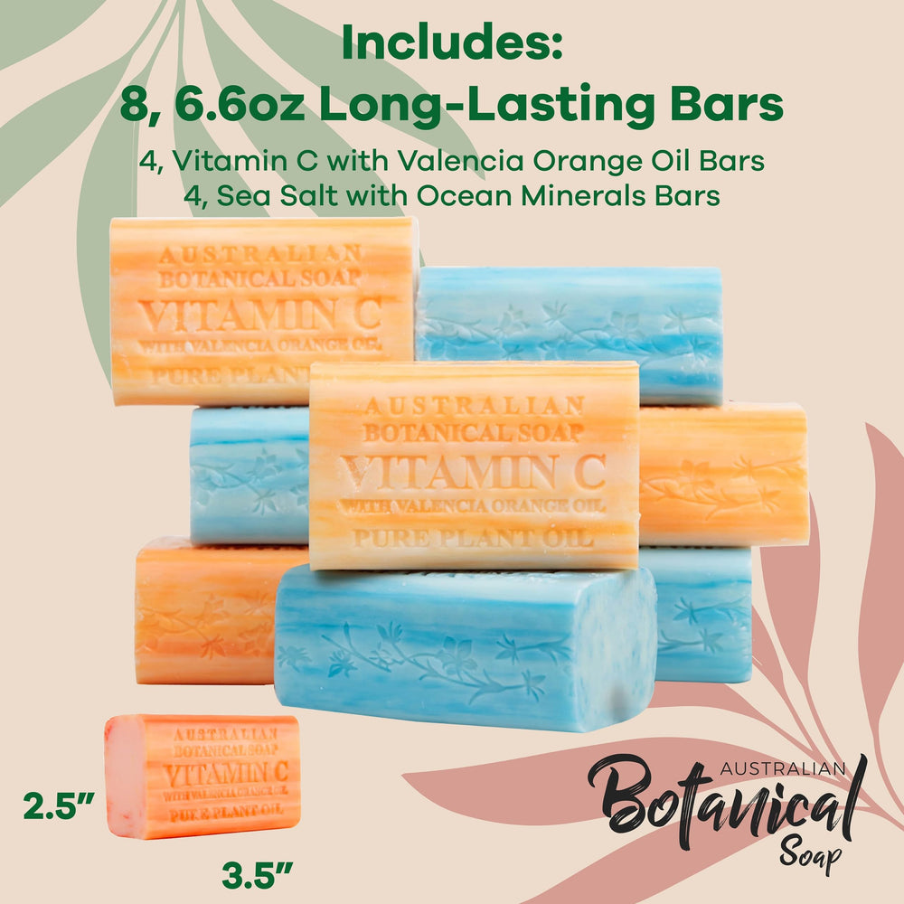 Australian Botanical Soap – détail Sel Marin, texture granuleuse et rinçage net.