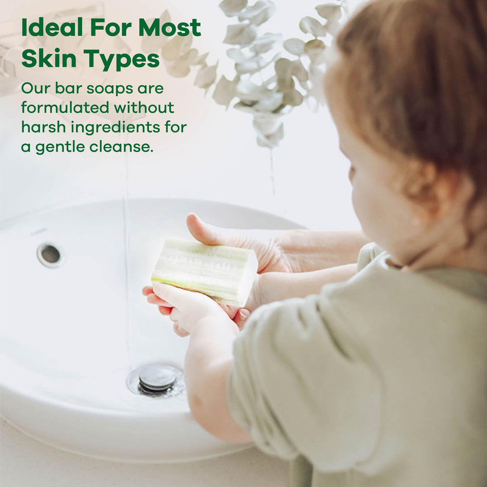 Australian Botanical Soap – texture triple-moulue, barre dense et durable pour durer plus longtemps.