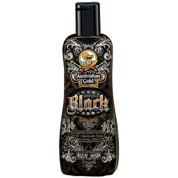 Botella Australian Gold Sinfully Black bronceado profundo para uso diario
