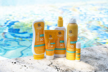 Australian Gold Spray Gel fragancia tropical coco naranja vainilla