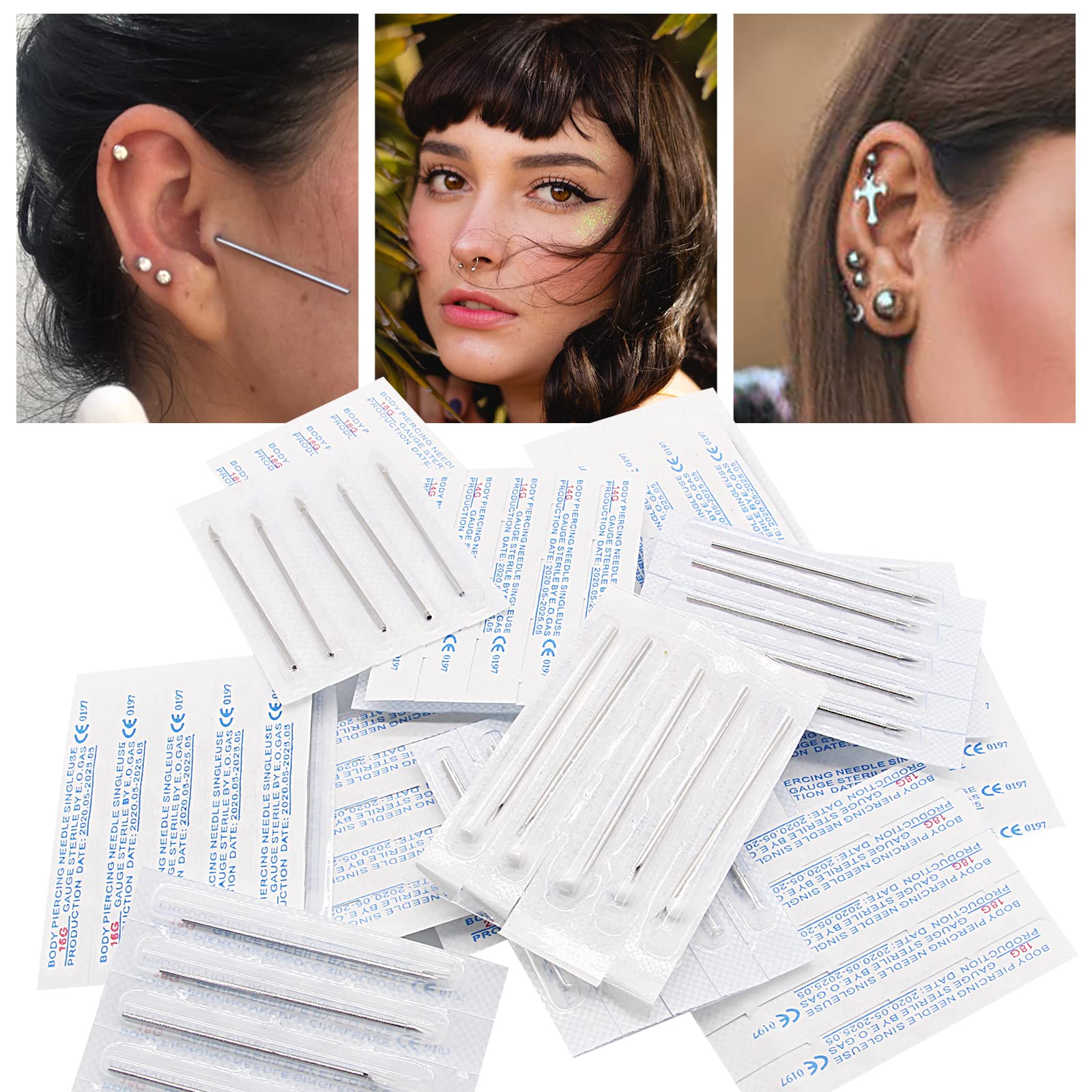 Pads de limpieza desechables para mantener la higiene durante el proceso.
