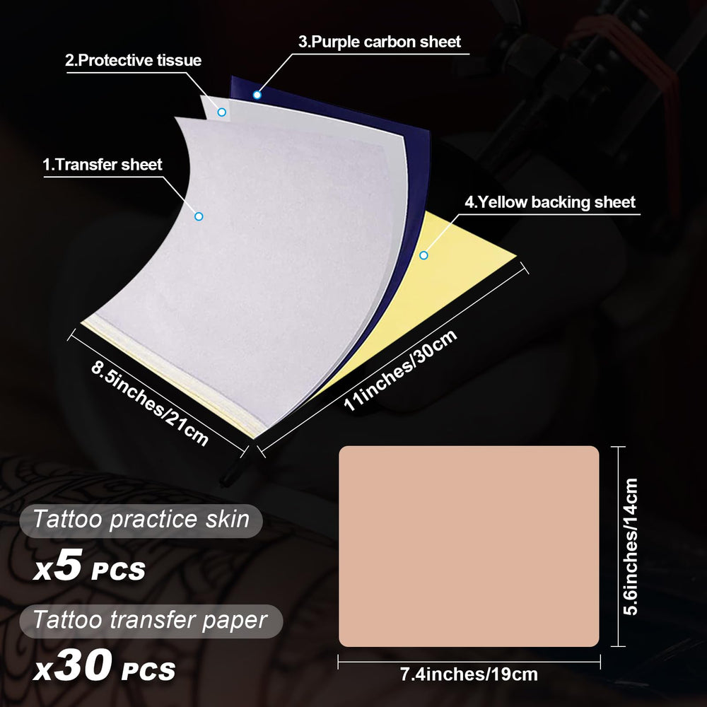Papel de transferencia 4 capas con Autdor para transferencia limpia.