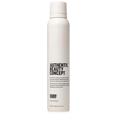 Amplify Mousse d'Authentic Beauty Concept – bouteille et texture légère pour volume naturel