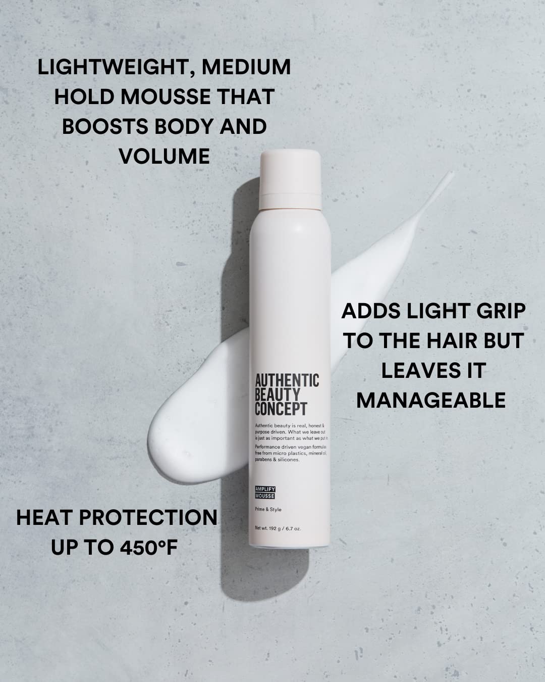 Amplify Mousse – texture légère prête à l'emploi pour coiffage rapide
