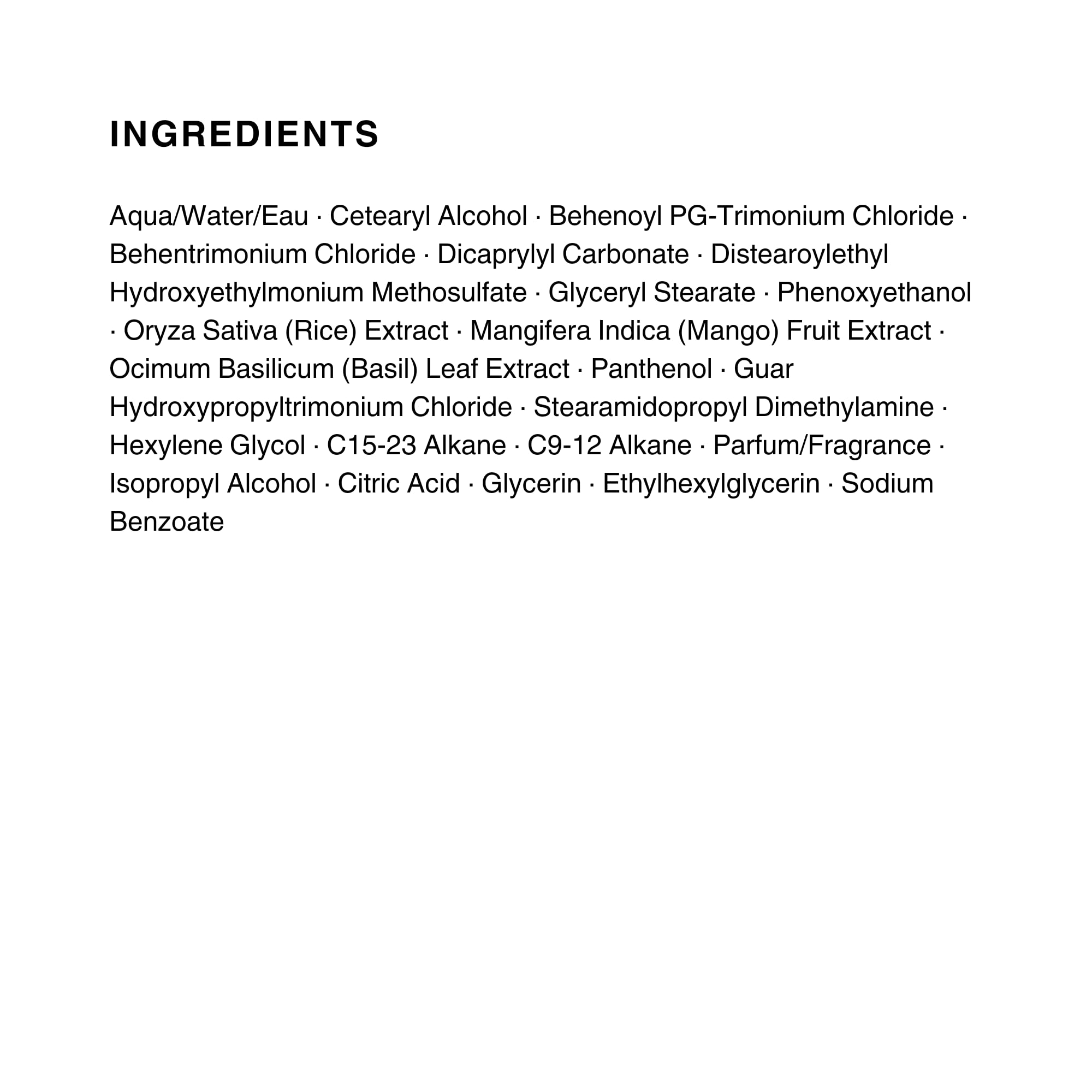Authentic Beauty Concept Hydrate: revitalise les longueurs pour une douceur sans alourdir.
