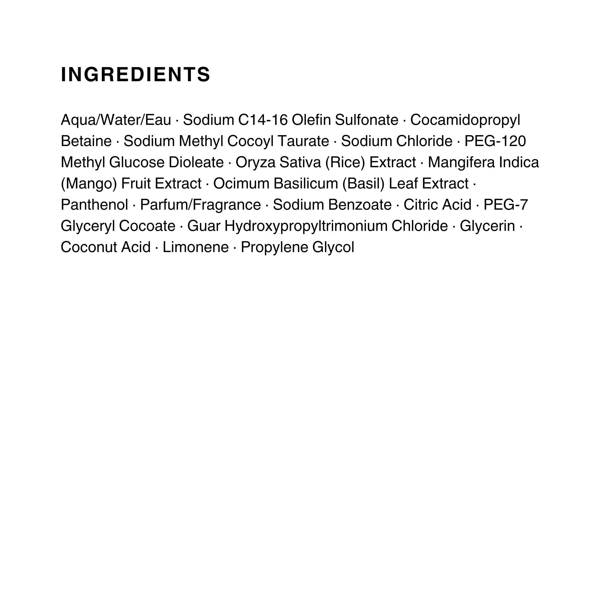Authentic Beauty Concept Hydrate Cleanser, certificado vegano y libre de crueldad animal para el cabello.