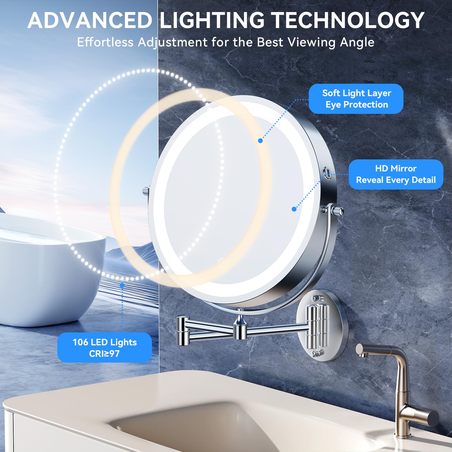 Auxmir montaje en pared plegable para optimizar el espacio