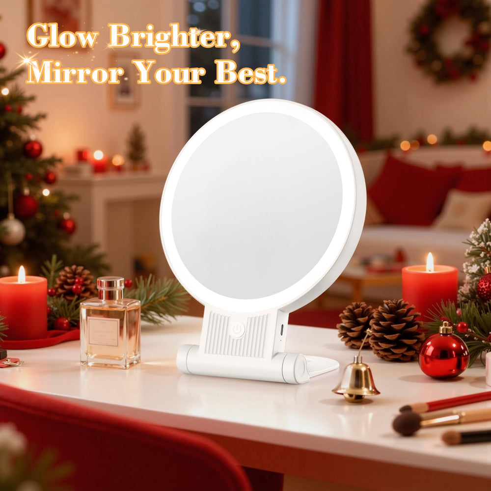 Auxmir iluminación con 72 luces y tres colores para maquillajes.