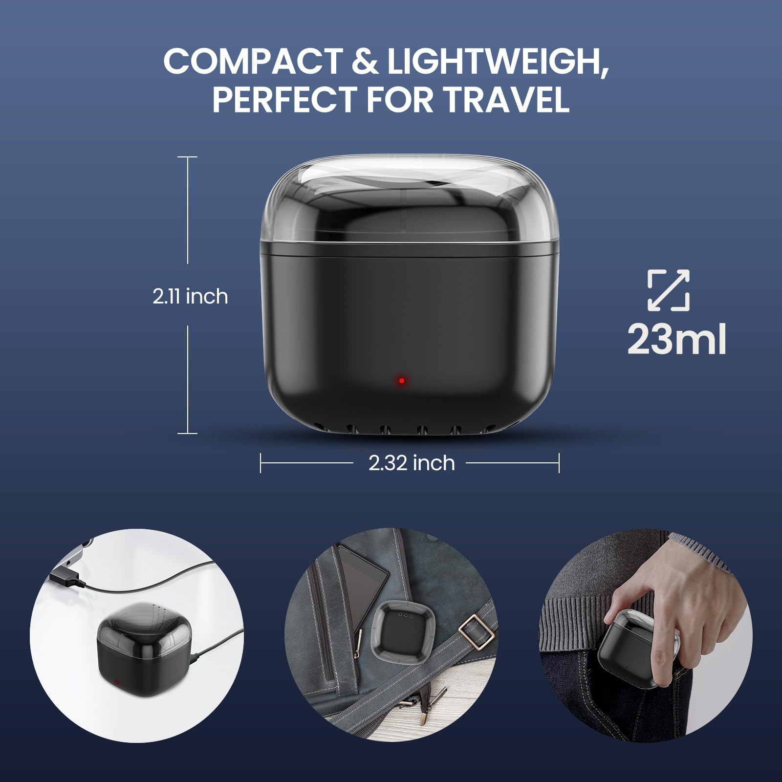 AUZEAL base de silicona para limpieza fácil e higiénica