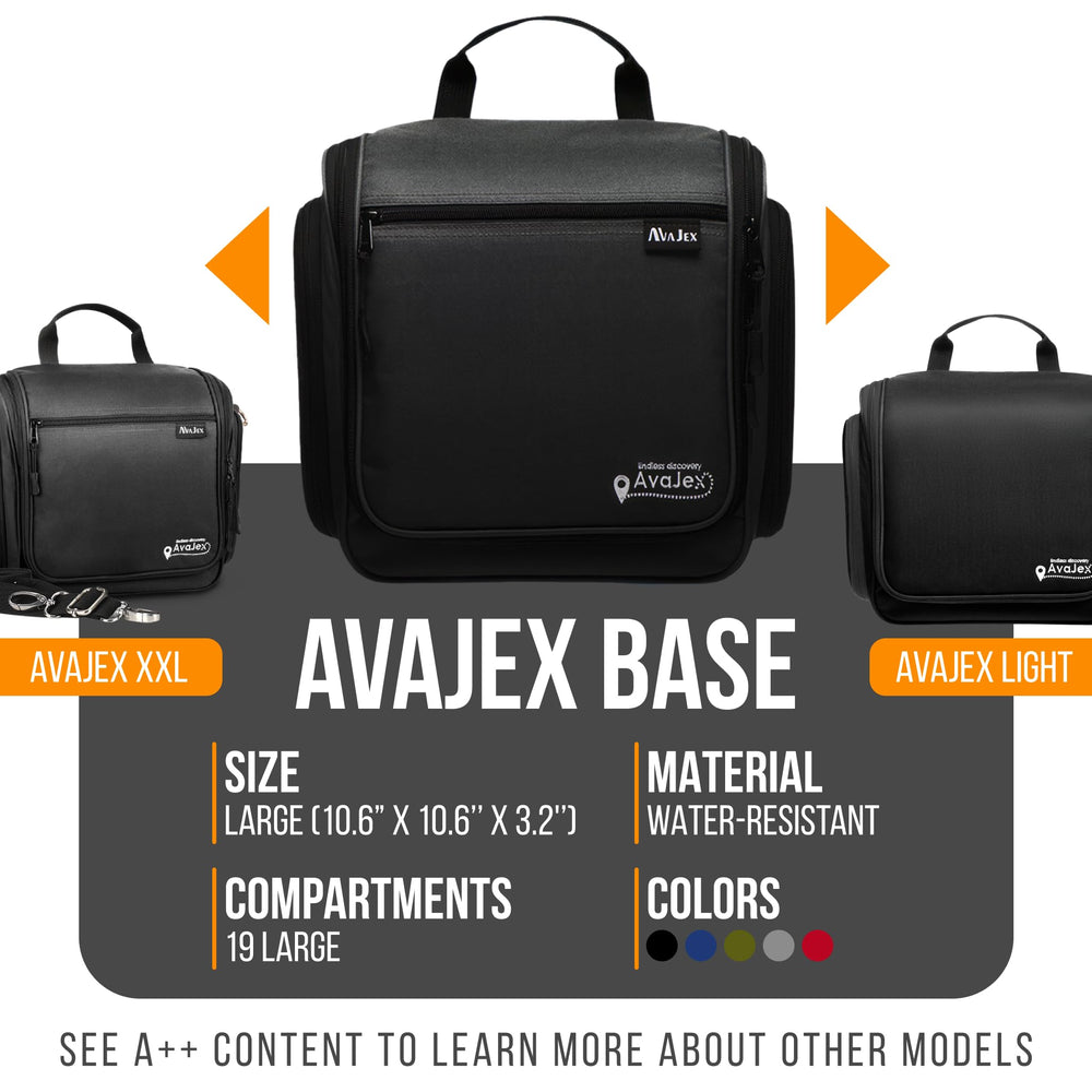 AvaJex-organisateur 19 compartiments: rangement clair et accessible pour vos produits.
