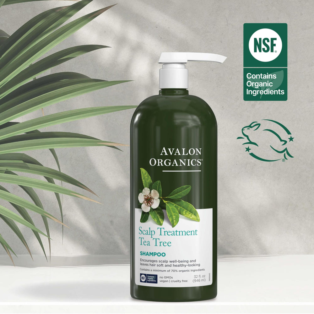 Cabello suave y brillo gracias a la fórmula de Avalon Organics.