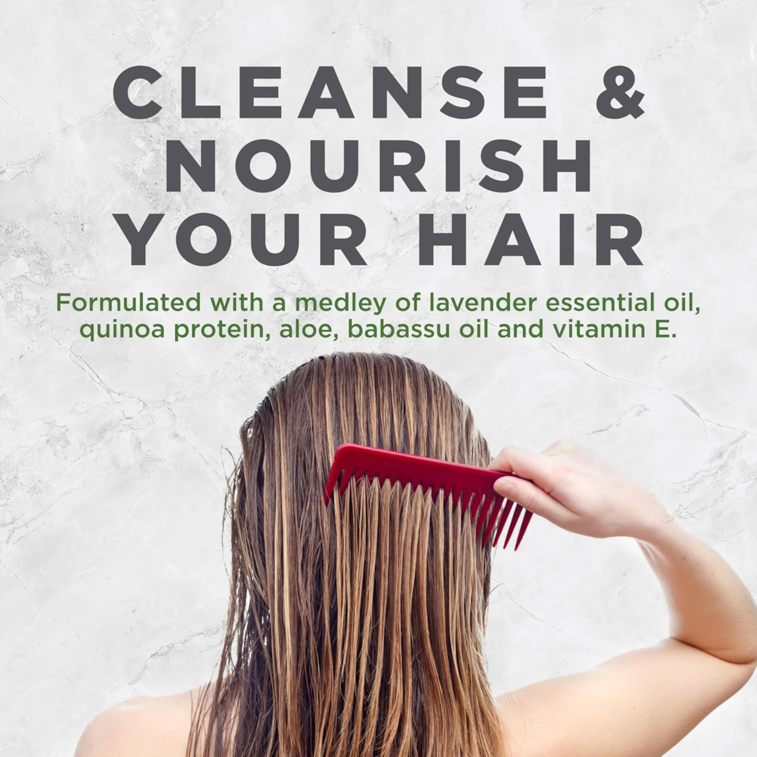 Avalon Organics champú lavanda: cuidado diario para cabello normal o seco