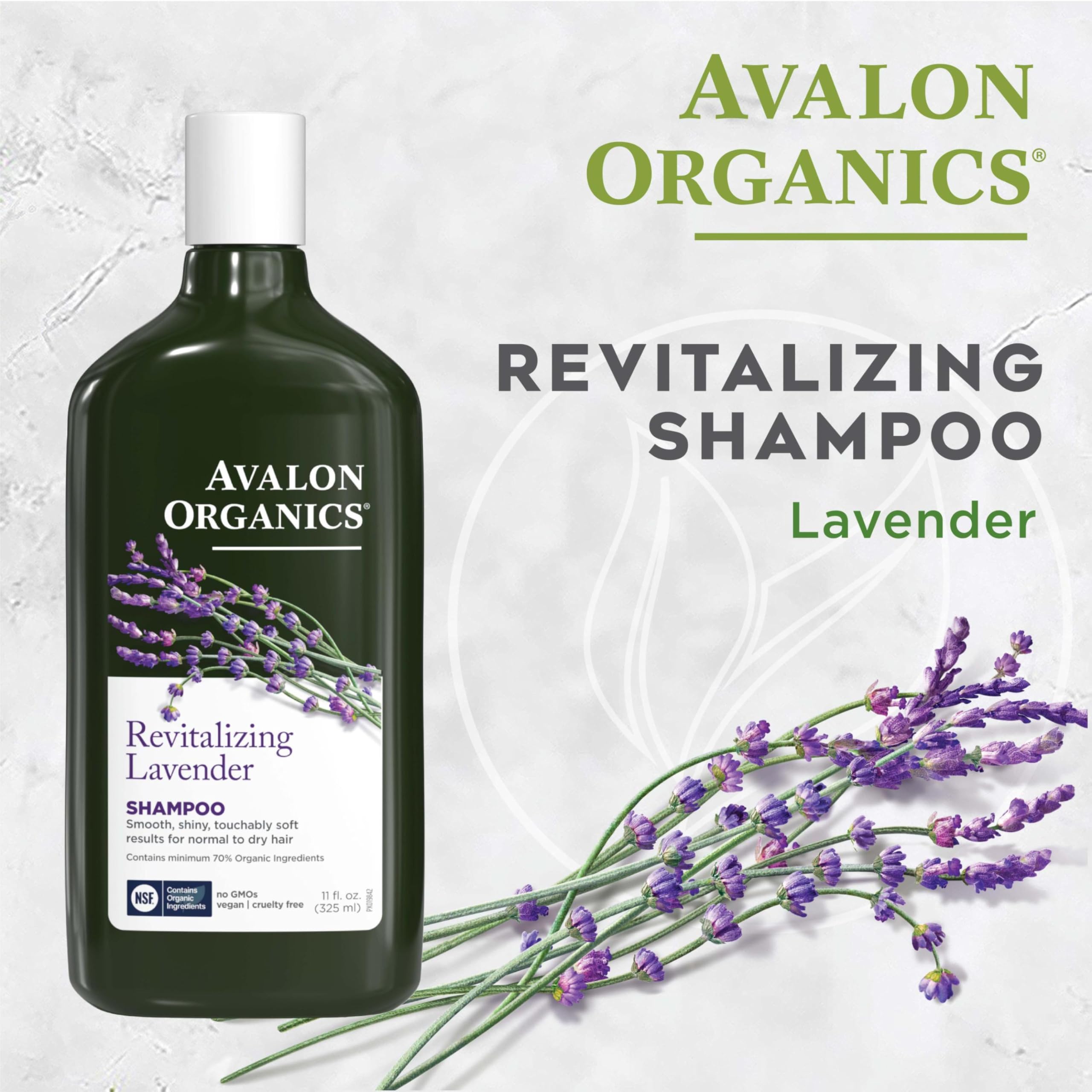 Avalon Organics champú lavanda: envase reciclado para consumo responsable