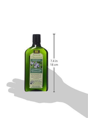 Avalon Organics Champú Romero: pantenol ayuda a retener la humedad y facilita el peinado.