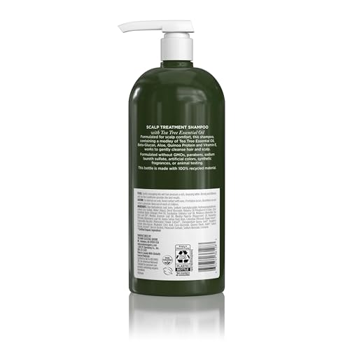 Espuma densa del champú Avalon Organics durante la aplicación.