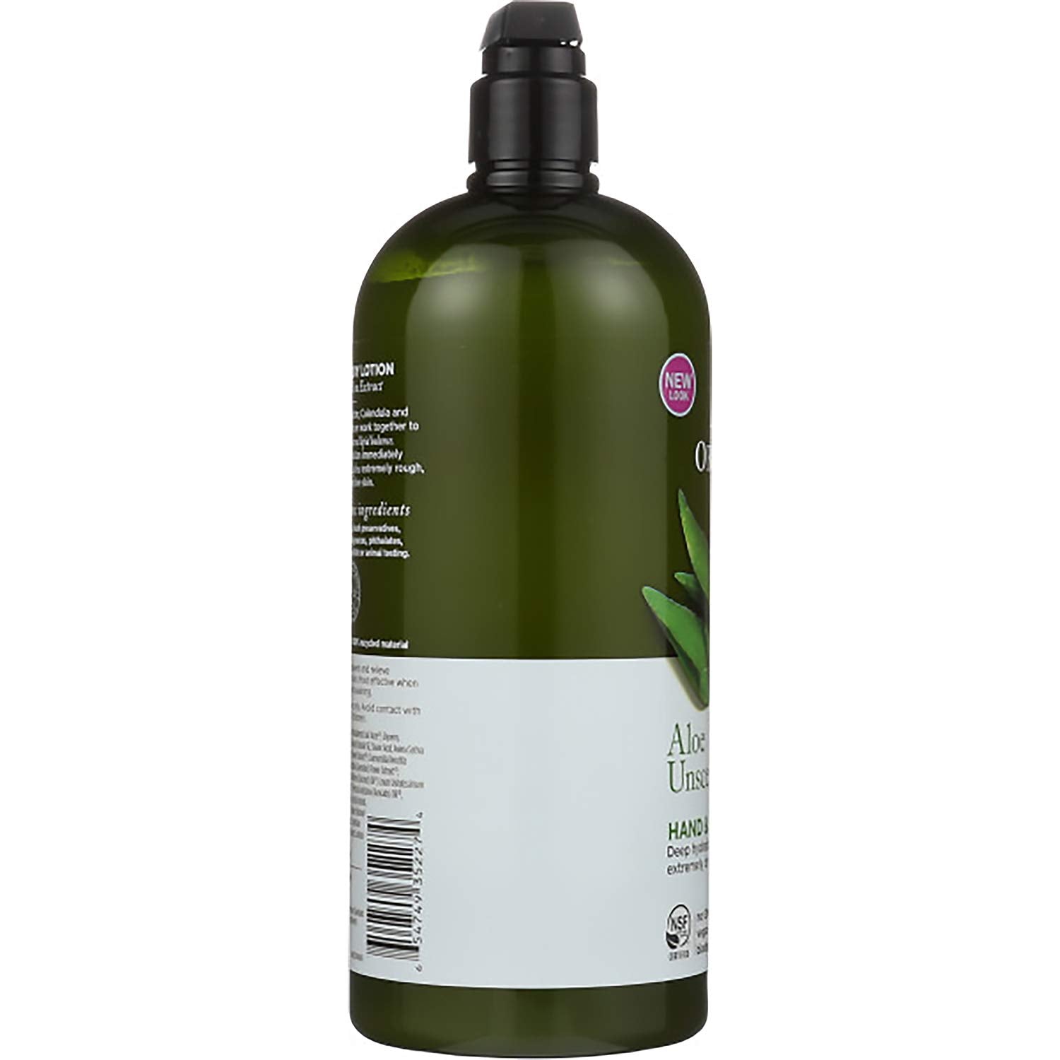 Etiqueta de Avalon Organics certificación orgánica para confianza