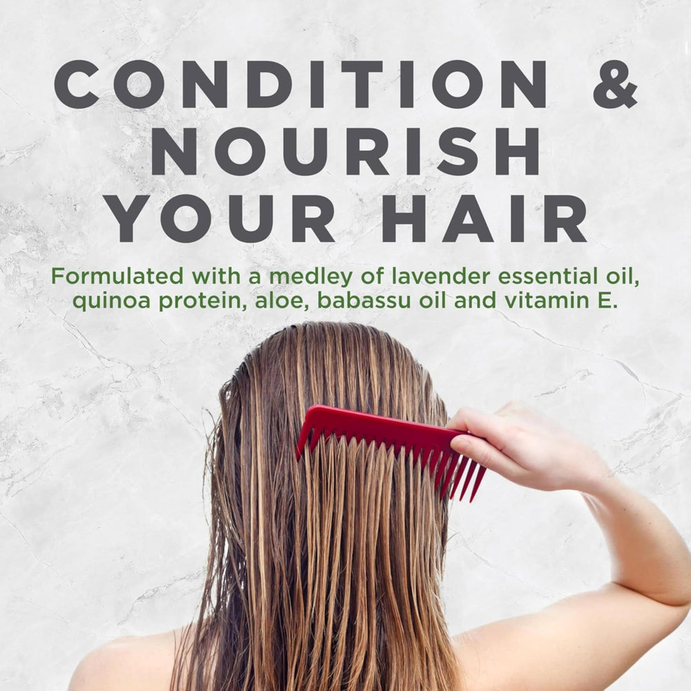 Cabello suave y brillante tras usar el acondicionador de Lavanda Avalon Organics.