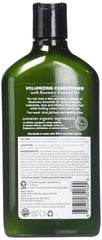 Avalon Organics Romero - cabello brillo: textura sedosa al salir de la ducha.