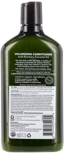 Avalon Organics Romero - aplicación masaje: acondicionador que penetra para cabello suave y brillante.