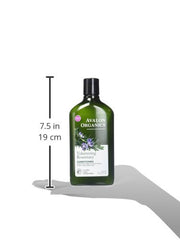Avalon Organics Romero - ingredientes vegetales: cuidado suave para el cuero cabelludo.