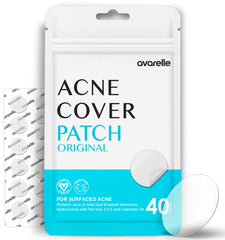 AVARELLE parches acné arbol de te frente: cobertura discreta y absorción rápida