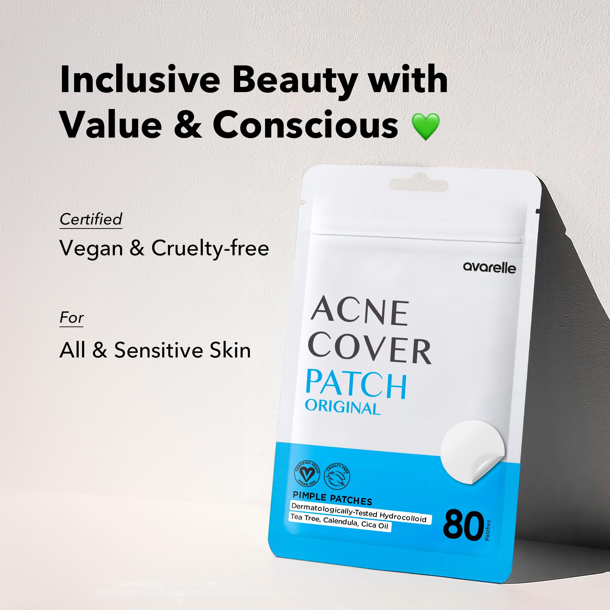AVARELLE Parche acné calendula, calma irritaciones y rojeces