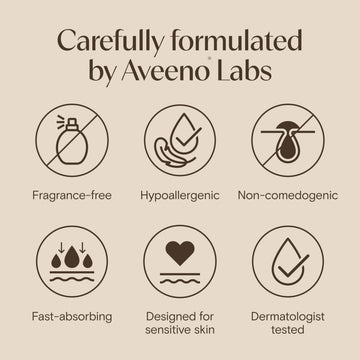 Aveeno Calm + Restore: aplicación de dosis suave para rostro limpio cada mañana.