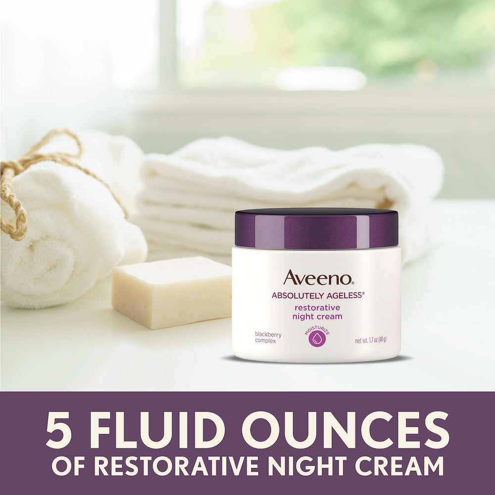 Aveeno uso nocturno recomendado para incorporar a tu rutina de cuidado