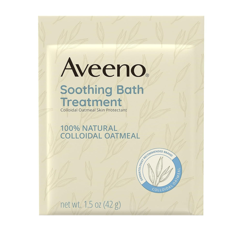 Aveeno avena coloidal natural en polvo para irritaciones leves.