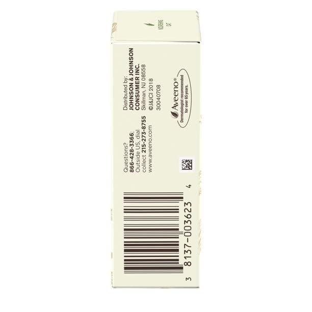 Aveeno barra absorbe suciedad y grasa dejando la piel limpia