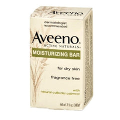 Aveeno barra hidratante facial para piel seca, textura suave al tacto