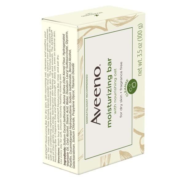 Aveeno barra piel sensible apta para rutinas diarias