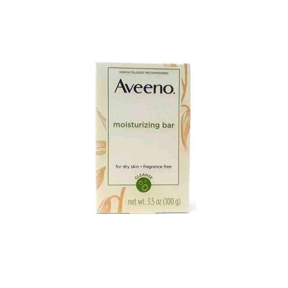 Aveeno Barra Hidratante Piel Seca: limpia suavemente y deja la piel suave.