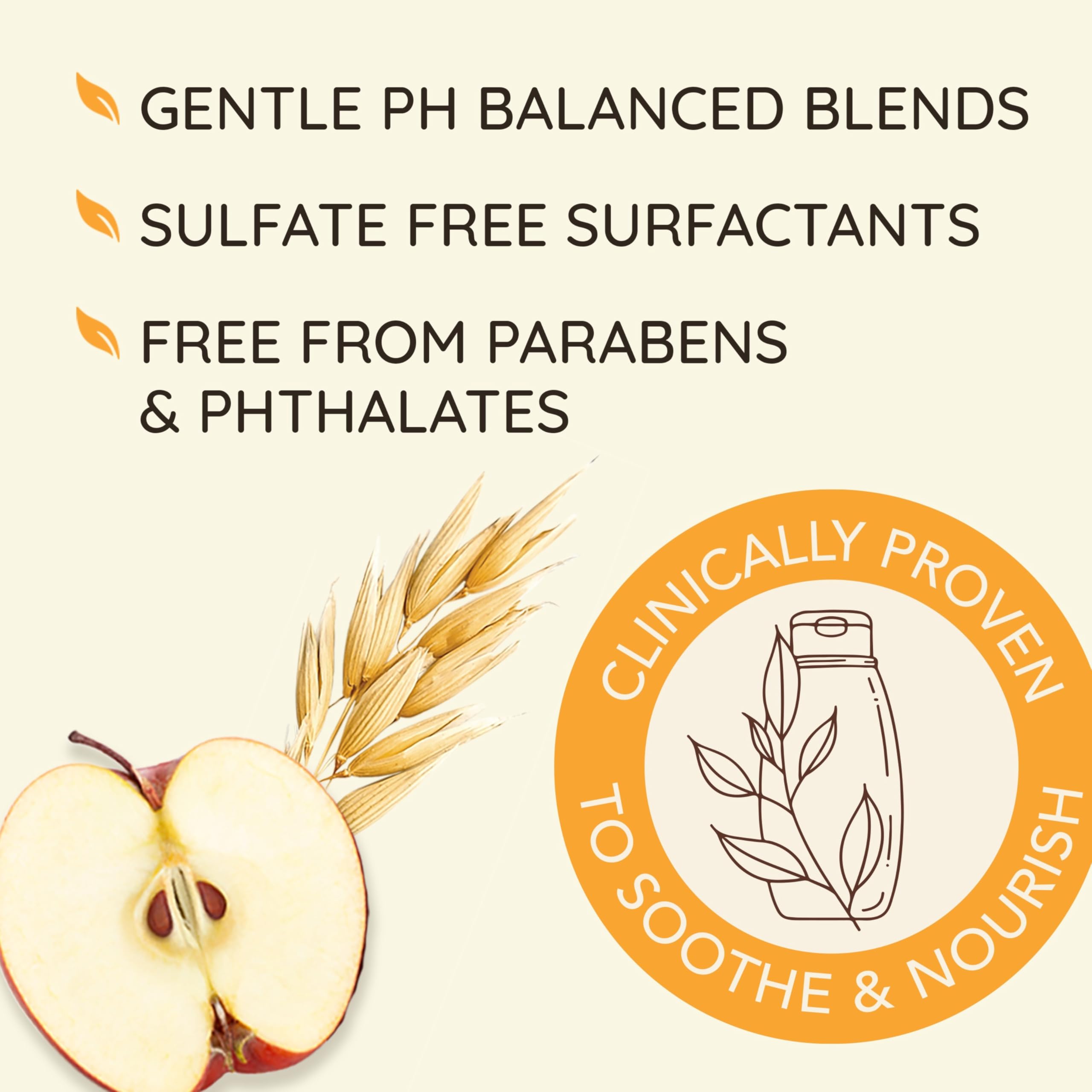 Aveeno cabello sano cuero cabelludo con fórmula nutritiva para equilibrio.