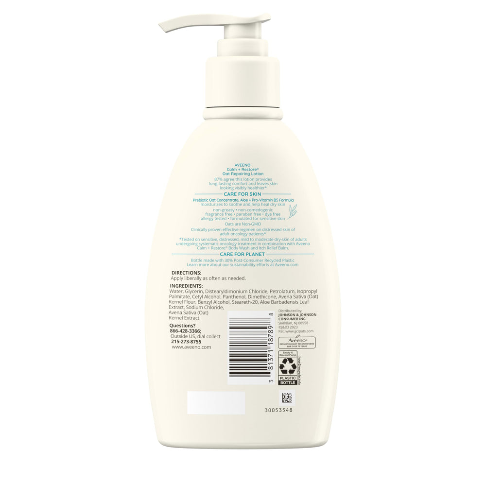Estudio en pacientes oncológicos con Aveeno Calm + Restore muestra comodidad