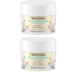 Aveeno Calm + Restore gel, textura suave para aplicación diaria.