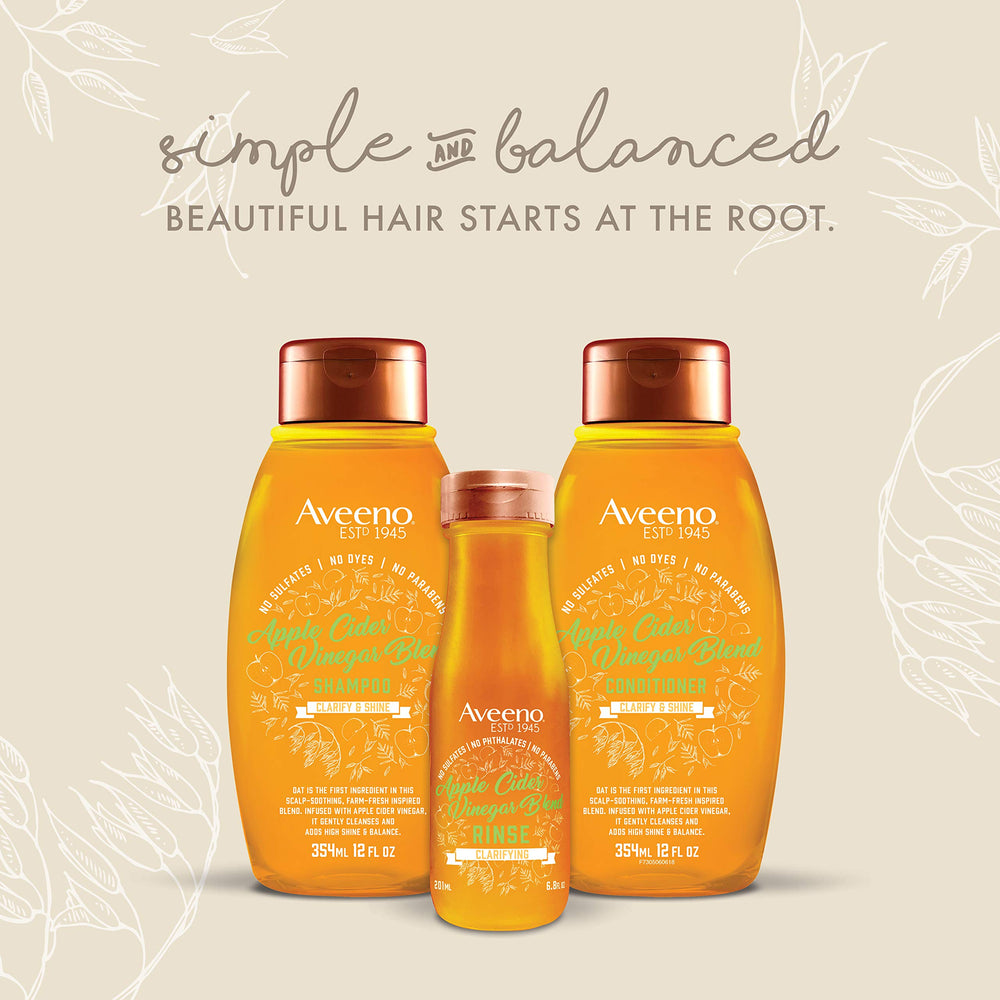 Aveeno Fragancia aromática suave que perdura sin irritar el color.
