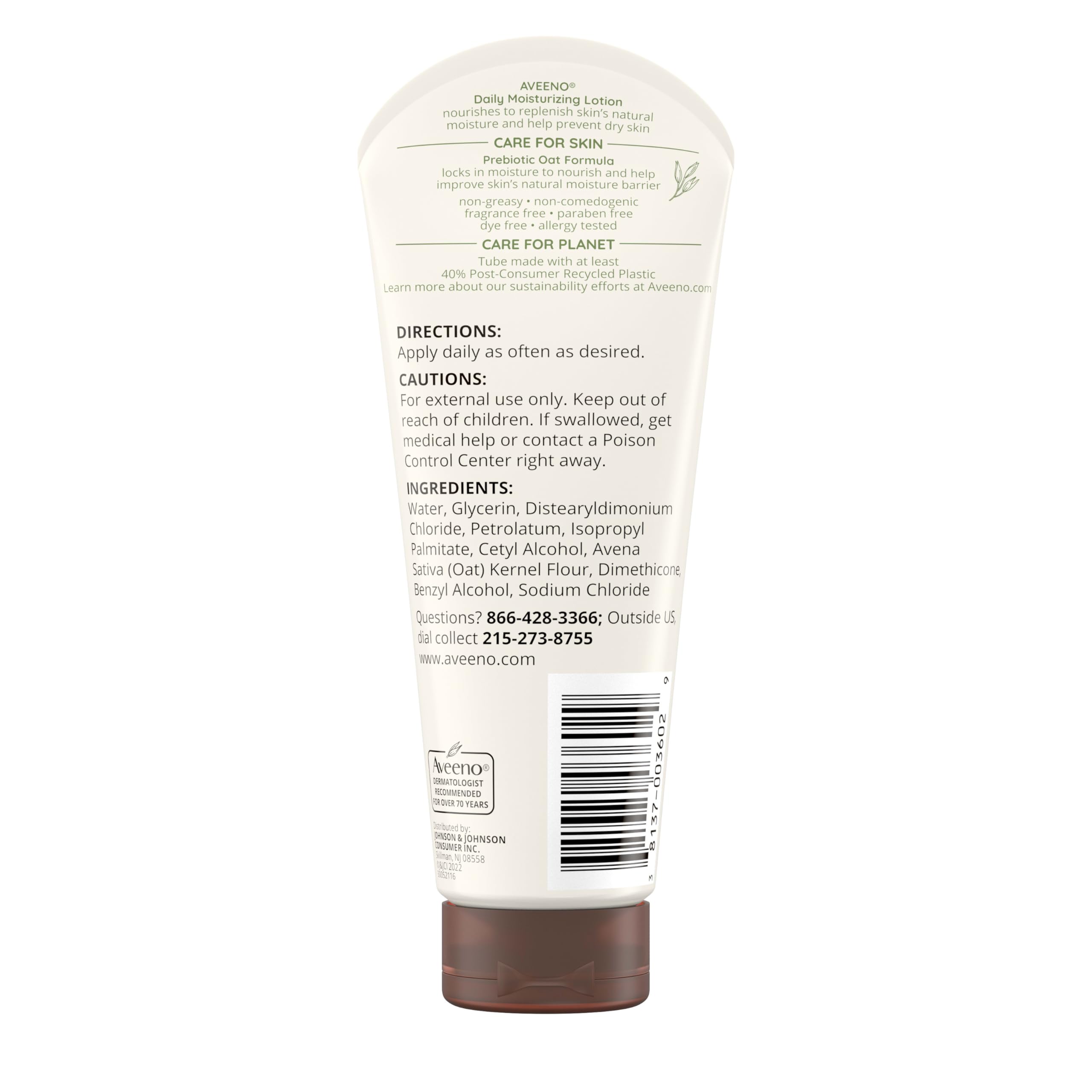Aveeno ingredientes naturales ayudan a hidratar en climas variados.